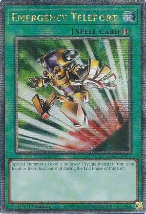 Emergency Teleport (Quarter Century Secret Rare) — 25th Anniversary Rarity Collection II