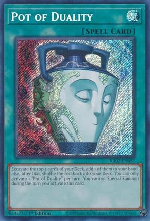 Pot of Duality (Secret Rare) — 25th Anniversary Rarity Collection II