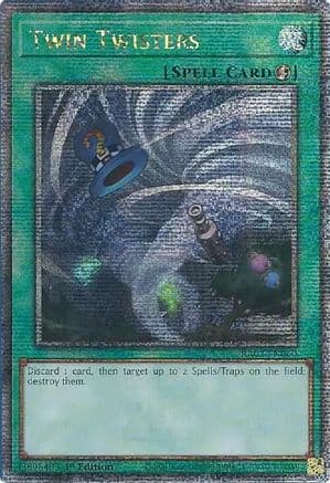 Twin Twisters (Quarter Century Secret Rare) — 25th Anniversary Rarity Collection II