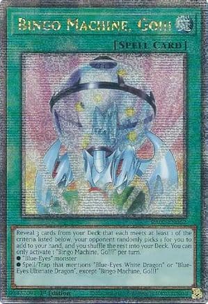 Bingo Machine, Go!!! (Quarter Century Secret Rare) — 25th Anniversary Rarity Collection II