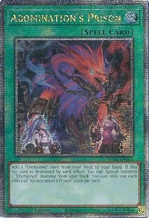 Abomination's Prison (Quarter Century Secret Rare) — 25th Anniversary Rarity Collection II