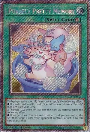 Purrely Pretty Memory (Platinum Secret Rare) — 25th Anniversary Rarity Collection II