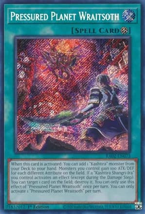Pressured Planet Wraitsoth (Secret Rare) — 25th Anniversary Rarity Collection II