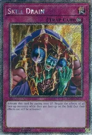 Skill Drain (Platinum Secret Rare) — 25th Anniversary Rarity Collection II