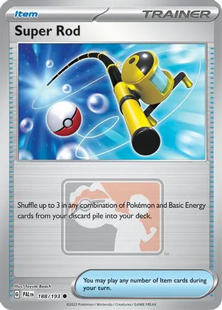 Super Rod - 188/193 — League & Championship Cards