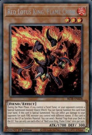 Red Lotus King, Flame Crime — Battles of Legend: Terminal Revenge