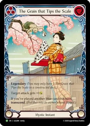 The Grain that Tips the Scale // Inner Chi - LGS289 — Flesh and Blood: Promo Cards