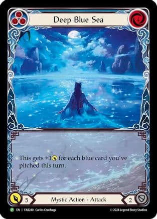 Deep Blue Sea - FAB240 — Flesh and Blood: Promo Cards