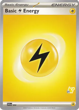 Basic Lightning Energy - Pikachu 27 — Battle Academy 2024