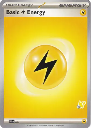 Basic Lightning Energy - Pikachu 48 — Battle Academy 2024