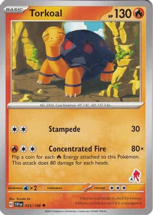 Torkoal - Armarouge 4 — Battle Academy 2024