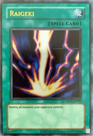 Raigeki — Retro Pack (2020 Date Reprint)