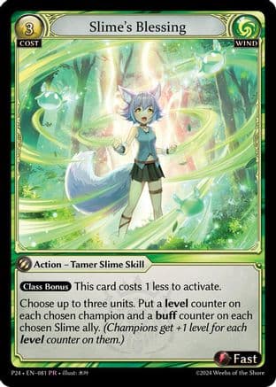 Slime's Blessing — Promotional Cards