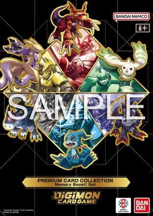 Premium Card Collection - Memory Boost! Set (Sealed Promotional Bundle) — Digimon Promotion Cards