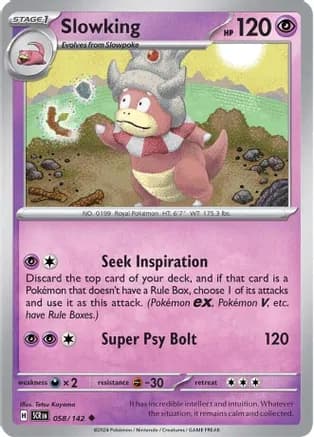 Slowking — SV07: Stellar Crown