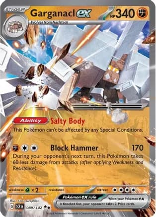 Garganacl ex — SV07: Stellar Crown