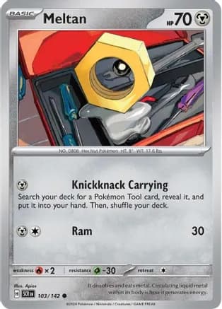 Meltan - 103/142 — SV07: Stellar Crown