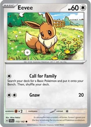 Eevee — SV07: Stellar Crown