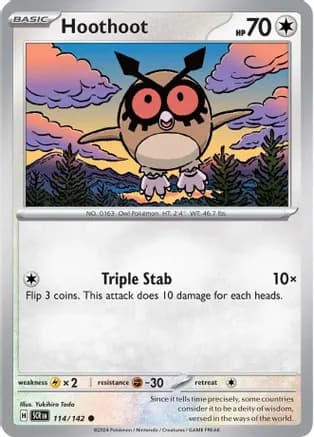 Hoothoot — SV07: Stellar Crown