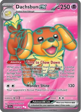 Dachsbun ex - 160/142 — SV07: Stellar Crown