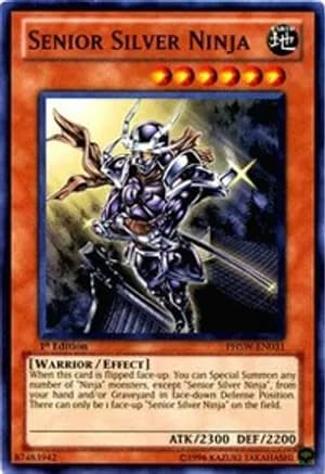 Senior Silver Ninja — Photon Shockwave