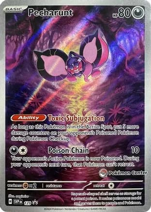 Pecharunt - 129 (Pokemon Center Exclusive) — SV: Scarlet & Violet Promo Cards