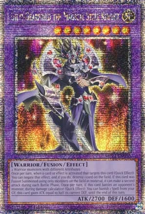 Gilti-Gearfried the Magical Steel Knight (Quarter Century Secret Rare) — 25th Anniversary Tin: Dueling Mirrors
