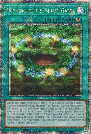 Opening of the Spirit Gates (Quarter Century Secret Rare) — 25th Anniversary Tin: Dueling Mirrors