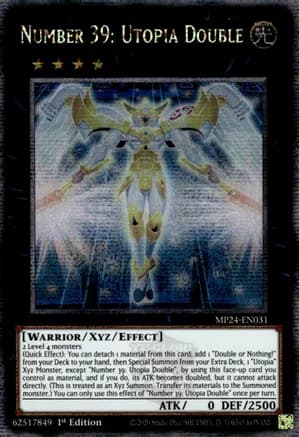 Number 39: Utopia Double (Quarter Century Secret Rare) — 25th Anniversary Tin: Dueling Mirrors