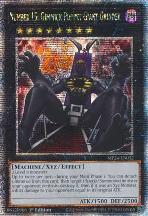 Number 15: Gimmick Puppet Giant Grinder (Quarter Century Secret Rare) — 25th Anniversary Tin: Dueling Mirrors