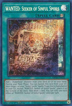 WANTED: Seeker of Sinful Spoils — 25th Anniversary Tin: Dueling Mirrors