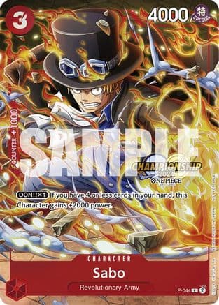 Sabo (CS 2024 Event Pack) — One Piece Promotion Cards