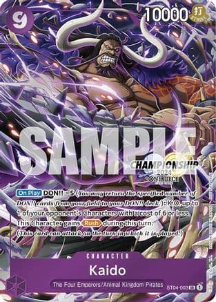 Kaido (CS 2024 Celebration Pack) — One Piece Promotion Cards