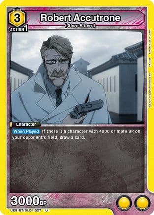 Robert Accutrone — UE01BT: BLEACH: Thousand-Year Blood War