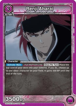 Renji Abarai (046) — UE01BT: BLEACH: Thousand-Year Blood War