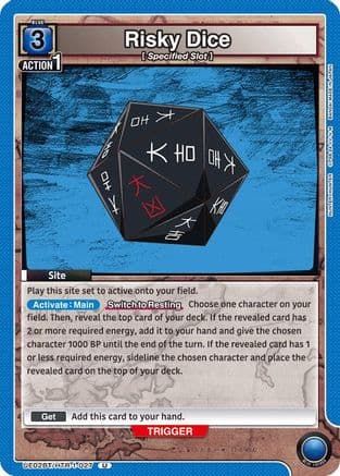 Risky Dice (027) — UE02BT: HUNTER X HUNTER