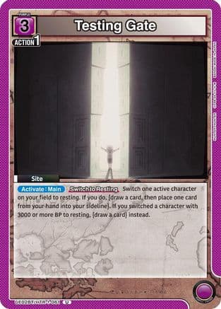 Testing Gate — UE02BT: HUNTER X HUNTER