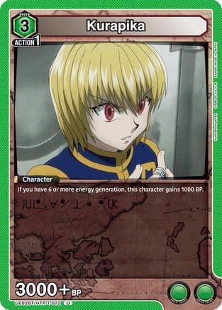 Kurapika (072) — UE02BT: HUNTER X HUNTER