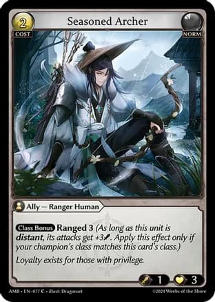 Seasoned Archer — Mortal Ambition