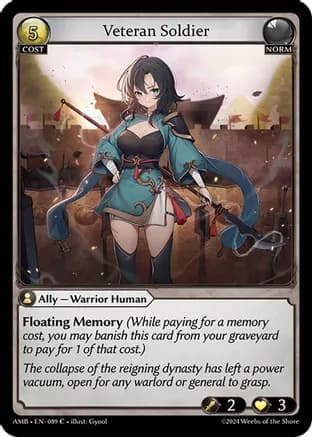 Veteran Soldier — Mortal Ambition