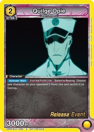 Quilge Opie (005) — UE01BT: BLEACH: Thousand-Year Blood War Release Event Cards