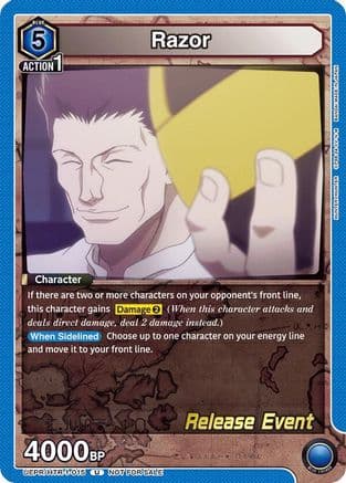 Razor (015) — UE02BT: HUNTER X HUNTER Release Event Cards