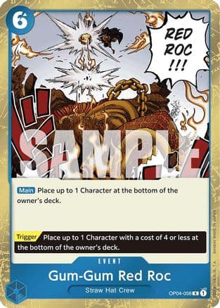 Gum-Gum Red Roc (Jolly Roger Foil) — Premium Booster -The Best-