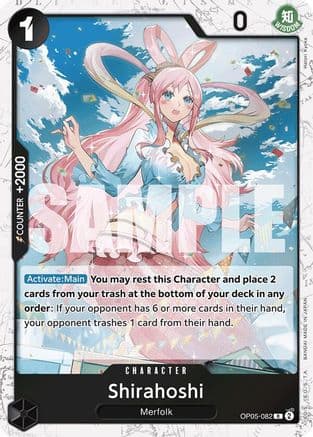 Shirahoshi (OP05-082) (Jolly Roger Foil) — Premium Booster -The Best-