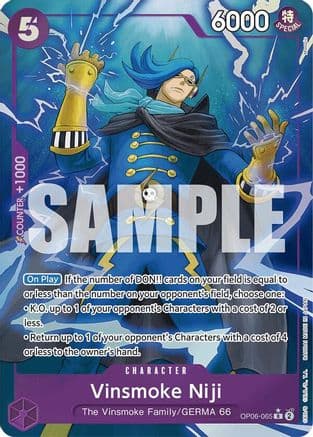 Vinsmoke Niji (OP06-065) (Full Art) — Premium Booster -The Best-
