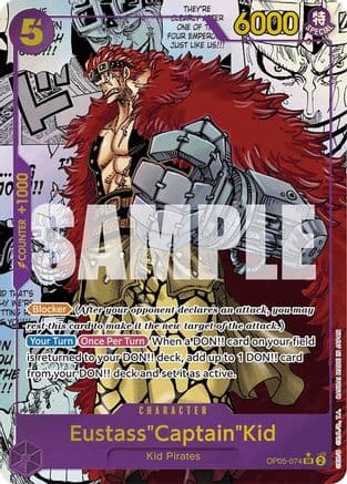 Eustass"Captain"Kid (OP05-074) (Manga) — Premium Booster -The Best-