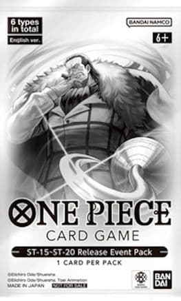 ST15 - ST20 Release Event Pack — One Piece Promotion Cards