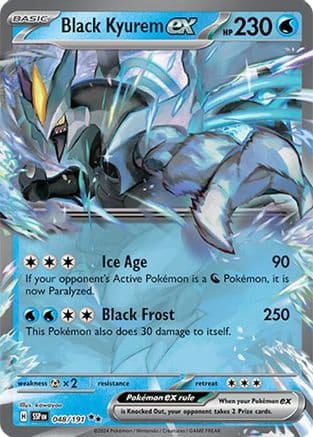 Black Kyurem ex - 048/191 — SV08: Surging Sparks