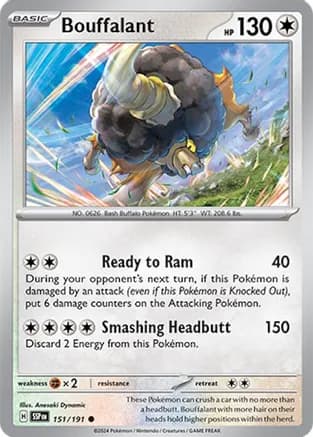 Bouffalant — SV08: Surging Sparks