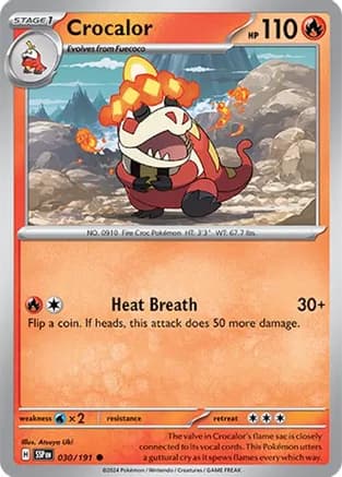 Crocalor — SV08: Surging Sparks